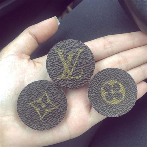 Upcycled Louis Vuitton Pop Socket 